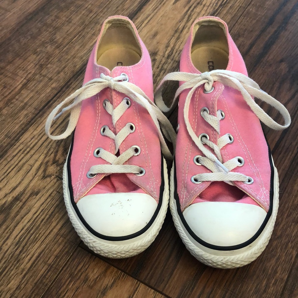 Youth Pink Converse 3